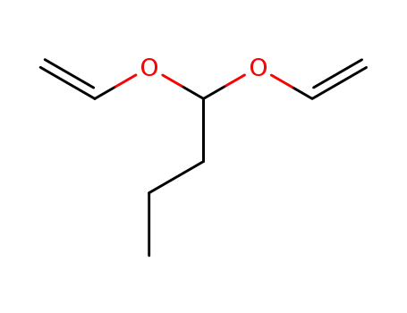 Molecular Structure of 102-68-1 (1,1-bis(vinyloxy)butane)