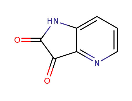 Molecular Structure of 153072-89-0 (1H-Pyrrolo[3,2-b]pyridine-2,3-dione(9CI))