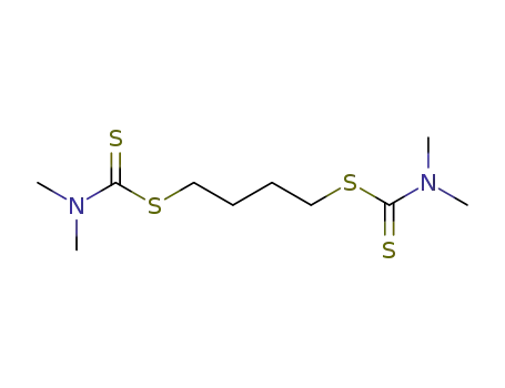 Molecular Structure of 10225-01-1 (1,4-butanediyl bis(dimethyldithiocarbamate))