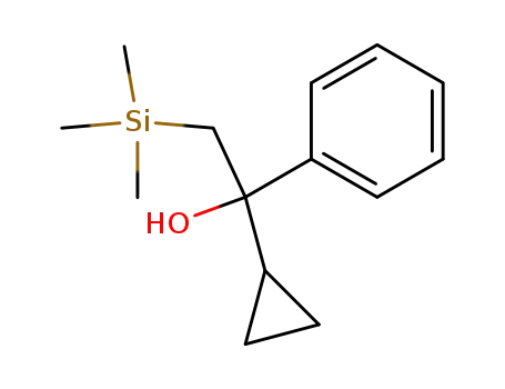 (2-Cyclopropyl-2-hydroxy-2-phenylethyl)trimethylsilane