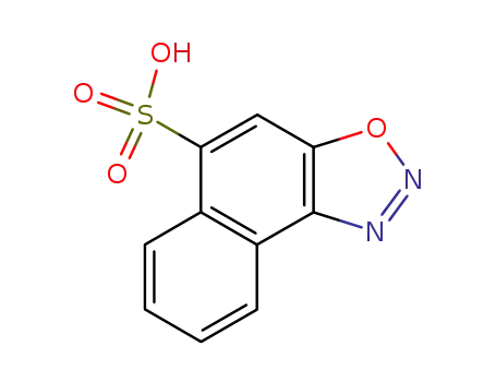 Molecular Structure of 84-23-1 (naphth[1,2-d][1,2,3]oxadiazole-5-sulphonic acid)