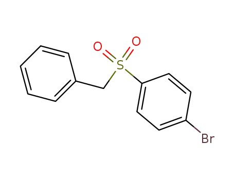 Molecular Structure of 100375-03-9 (Benzene, 1-bromo-4-[(phenylmethyl)sulfonyl]-)