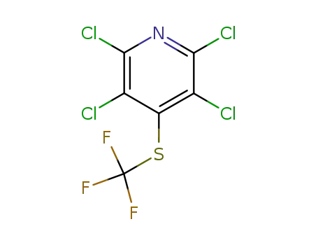 4-trifluoromethylthio-2,3,5,6-tetrachloropyridine