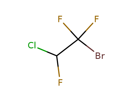 1-BROMO-2-CHLORO-1,1,2-TRIFLUOROETHANE 354-06-3