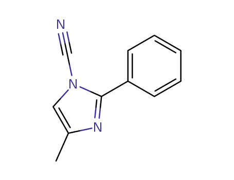 4-Methyl-2-phenyl-1H-imidazole-1-carbonitrile