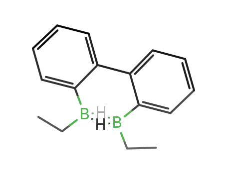1,2-(2,2'-biphenylylene)-1,2-diethyldiborane<sup>(6)</sup>