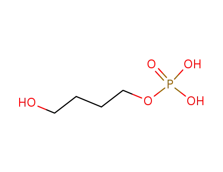 Molecular Structure of 10305-36-9 (4-hydroxybutyl dihydrogen phosphate)