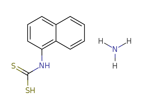 (naphthalen-1-ylamino)methanedithioic acid cas  15866-95-2