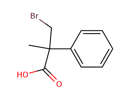 3-Brom-2-methyl-2-phenyl-propionsaeure