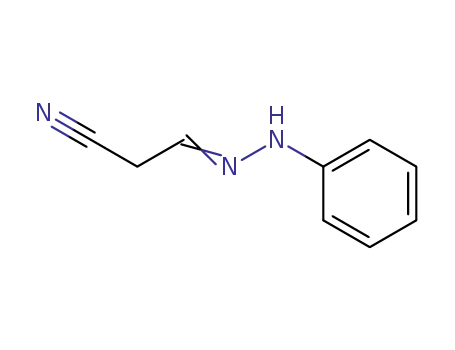 Molecular Structure of 25112-05-4 (cyanoacetaldehyde phenylhydrazone)