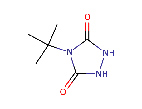 Molecular Structure of 35403-67-9 (4-tert-Butyl-1,2,4-triazolidine-3,5-dione)