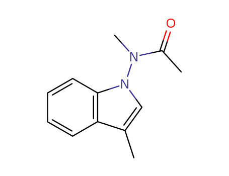 3-methyl-1-(N-methylacetamido)indole