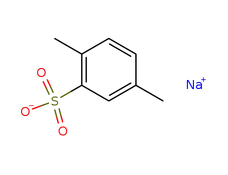 Molecular Structure of 827-19-0 (2,5-DIMETHYLBENZENESULFONIC ACID SODIUM SALT MONOHYDRATE)