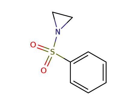Molecular Structure of 10302-15-5 (1-(phenylsulphonyl)aziridine)