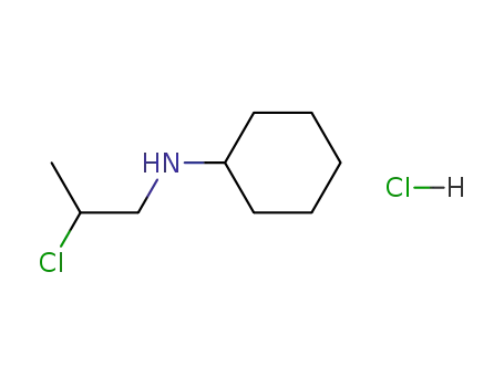 N-(2-chloropropyl)cyclohexanamine