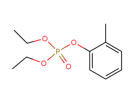 Molecular Structure of 597-87-5 (diethyl 2-methylphenyl phosphate)