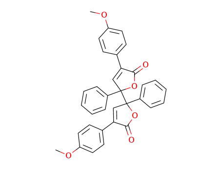 4,4'-bis-(4-methoxy-phenyl)-2,2'-diphenyl-2<i>H</i>,2'<i>H</i>-[2,2']bifuryl-5,5'-dione