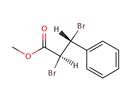 Molecular Structure of 21770-48-9 (Methyl 2,3-dibromo-3-phenylpropionate)