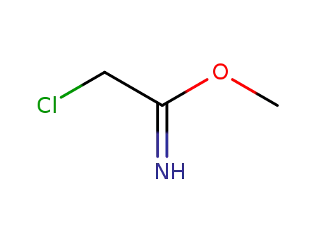 Molecular Structure of 41264-52-2 (Ethanimidic acid, 2-chloro-, methyl ester)