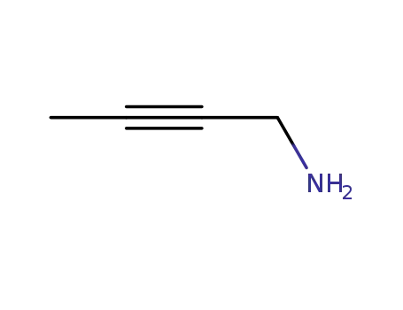 Molecular Structure of 41282-40-0 (2-Butyn-1-amine)