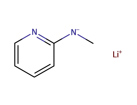 Molecular Structure of 81036-80-8 (lithium 2-(N-methyl-N-(2-pyridyl))-amide)