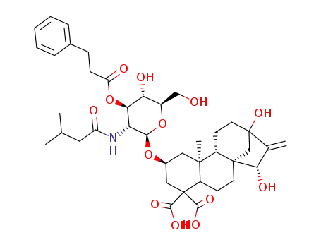 Molecular Structure of 74686-30-9 (wedeloside)