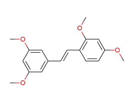 Benzene,1-[(1E)-2-(3,5-dimethoxyphenyl)ethenyl]-2,4-dimethoxy-