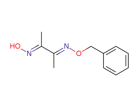 Molecular Structure of 35584-80-6 (2,3-Butanedione, oxime O-(phenylmethyl)oxime)