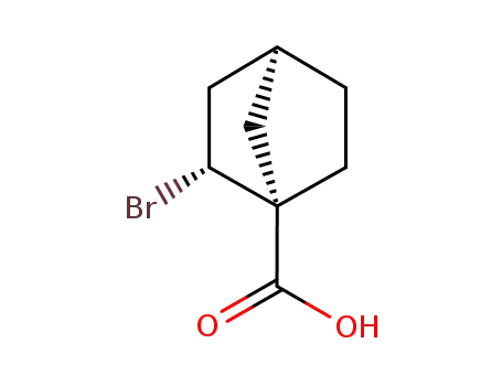 Molecular Structure of 2534-90-9 (2-bromobicyclo[2.2.1]heptane-1-carboxylic acid)