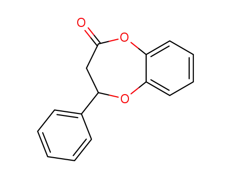 Molecular Structure of 138846-92-1 (2H-1,5-Benzodioxepin-2-one, 3,4-dihydro-4-phenyl-)