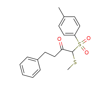 1-Methylsulfanyl-4-phenyl-1-(toluene-4-sulfonyl)-butan-2-one