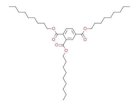 Molecular Structure of 35415-27-1 (trinonyl benzene-1,2,4-tricarboxylate)