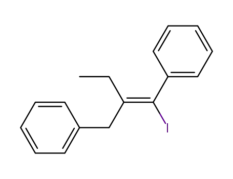 (Z)-1-iodo-1-phenyl-2-phenylmethyl-1-butene