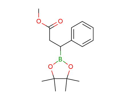 2-METHOXYCARBONYL-1-PHENYLETHYLBORONIC ACID PINACOL ESTER