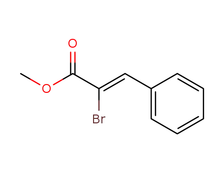 Cinnamic acid, alpha-bromo-, methyl ester