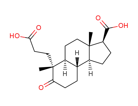 (3S,3aS,5aS,6R,9aS,9bS)-6-(2-carboxyethyl)-3a,6-dimethyl-7-oxo-1,2,3,4,5,5a,8,9,9a,9b-decahydrocyclopenta[a]naphthalene-3-carboxylic acid