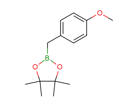 Molecular Structure of 475250-52-3 (4-Methoxybenzylboronic acid pinacol ester)