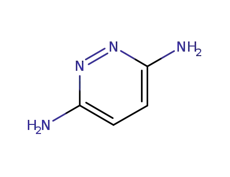Molecular Structure of 61070-99-3 (3,6-Pyridazinediamine(9CI))