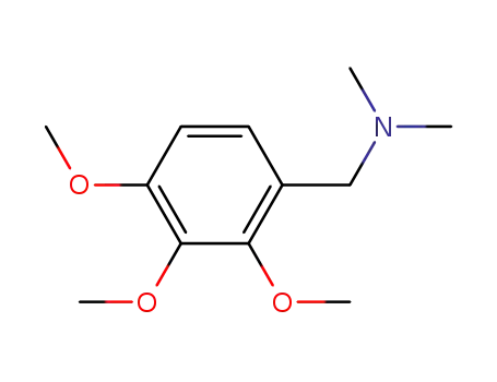 Molecular Structure of 90704-71-5 (N,N-dimethyl-2,3,4-trimethoxybenzylamine)