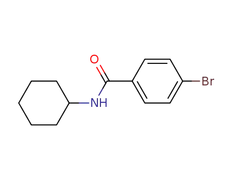 Molecular Structure of 223553-87-5 (4-Bromo-N-cyclohexylbenzamide)