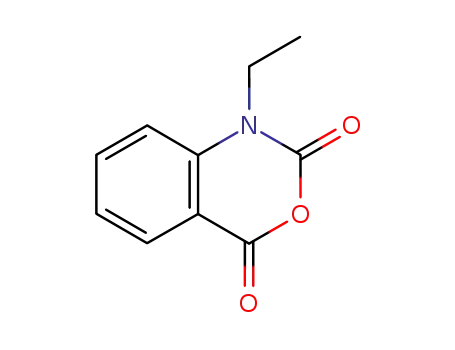 Molecular Structure of 50332-68-8 (2H-3,1-Benzoxazine-2,4(1H)-dione, 1-ethyl-)
