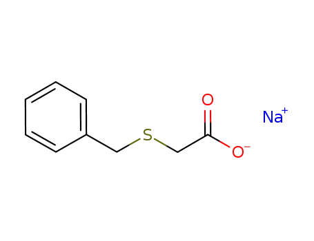 Molecular Structure of 119812-11-2 (sodium benzylsulfanylacetate)