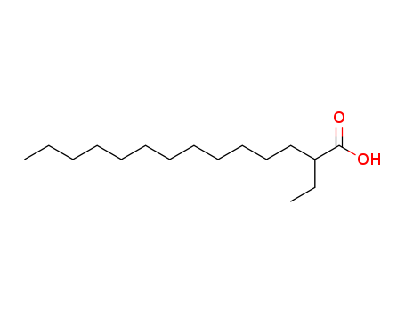 Tetradecanoic acid, 2-ethyl-