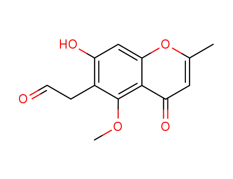 (7-hydroxy-5-methoxy-2-methyl-4-oxo-4<i>H</i>-chromen-6-yl)-acetaldehyde