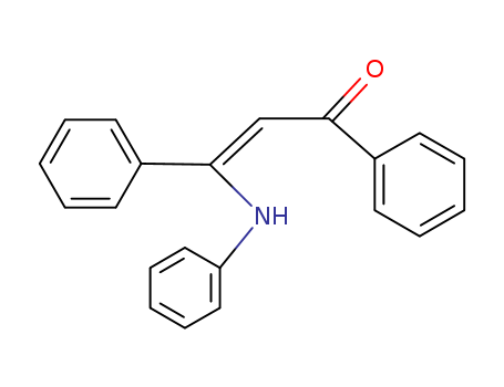 3-anilino-1,3-diphenyl-prop-2-en-1-one cas  63255-41-4