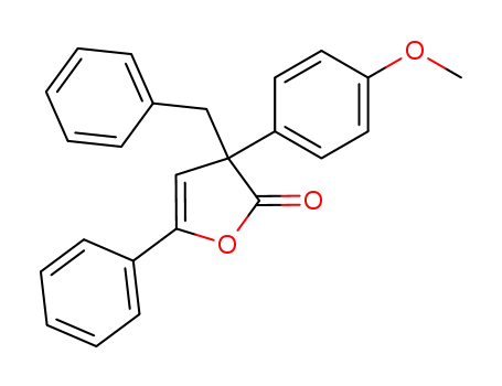 3-Benzyl-3-(4-methoxyphenyl)-5-phenylfuran-2(3H)-one