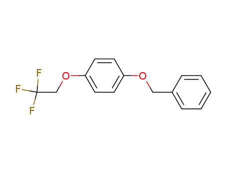 1-phenylmethoxy-4-(2,2,2-trifluoroethoxy)benzene
