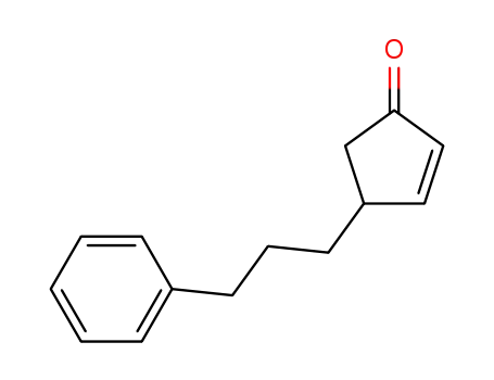 4-(3-phenylpropyl)cyclopent-2-enone