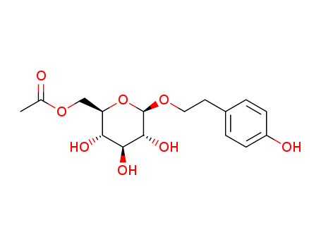 ((2R,3S,4S,5R,6R)-3,4,5-trihydroxy-6-(4-hydroxyphenethoxy)tetrahydro-2H-pyran-2-yl)methyl acetate