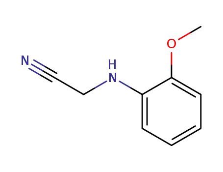 Molecular Structure of 28354-25-8 (o-Anisidinoacetonitrile)